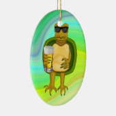 Thirsty Turtle Keramikornament (Rechts)
