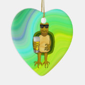 Thirsty Turtle Keramikornament (Rechts)