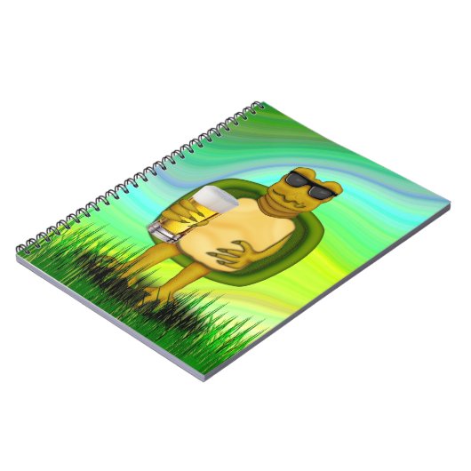 Thirsty Turtle Notizblock (Linke Seite)