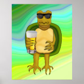Thirsty Turtle Poster (Vorne)
