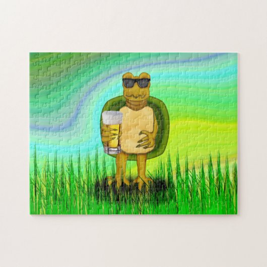 Thirsty Turtle Puzzle (Horizontal)