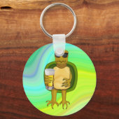 Thirsty Turtle Schlüsselanhänger (Vorderseite)