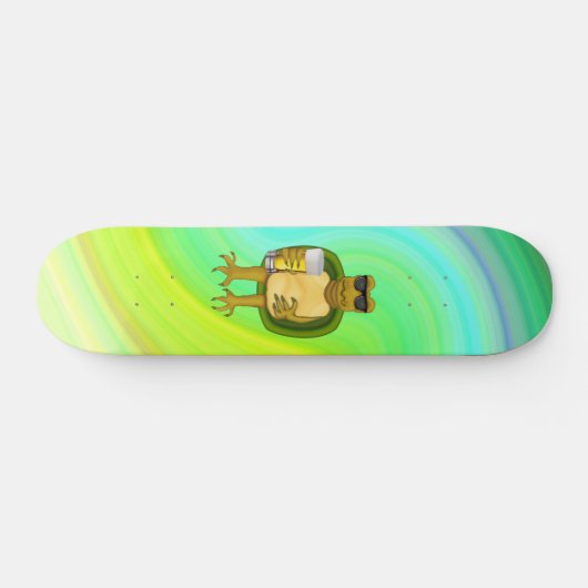 Thirsty Turtle Skateboard Deck (Horizontal)