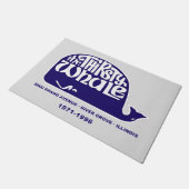 Thirsty Whale, River Grove, Illinois Fußmatte (Schrägansicht)