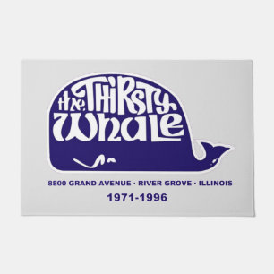 Thirsty Whale, River Grove, Illinois Fußmatte