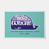 Thirsty Whale, River Grove, Illinois Fußmatte (Vorderseite)