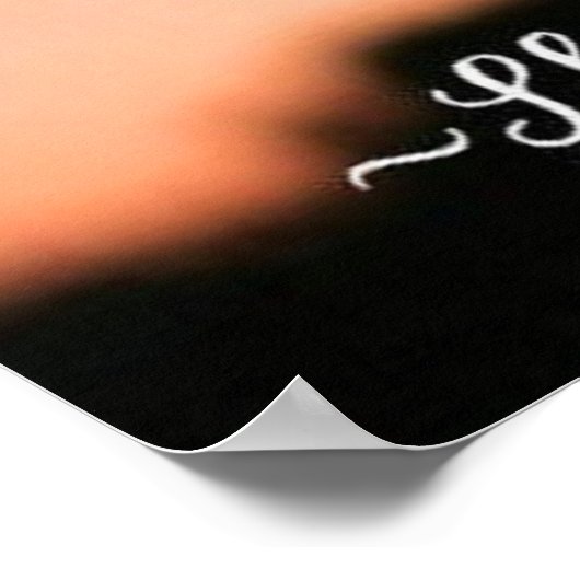 "This above all, to thine own self be true" Poster (Ecke)