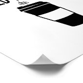 This Adventure Is Wered By Coffee  Poster (Ecke)