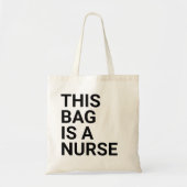 This Bag Is A Nurse Tote Graduation Gift for Her Tragetasche (Vorne)