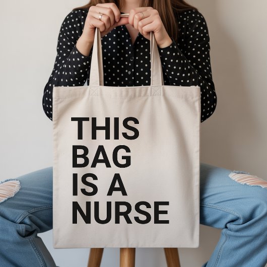 This Bag Is A Nurse Tote Graduation Gift for Her Tragetasche