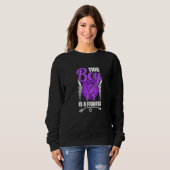 This Boy Is A Fighter Epilepsy Survivor Epilepsy A Sweatshirt (Vorne ganz)