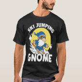 This Boy Loves Ski Jumping Ski Jumper Ski Jump Win T-Shirt (Vorderseite)