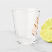 This Bridesmaid is a Show Girl Bachelorette Party Schnapsglas (Links)