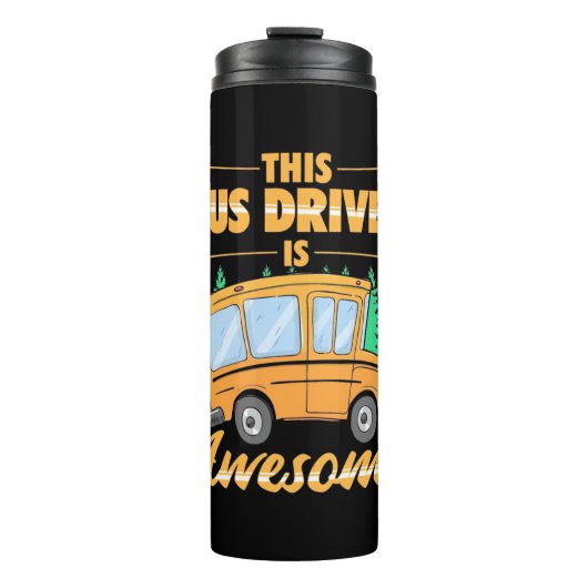 This Bus Driver Is Awesome Thermosbecher (Vorderseite)