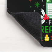 This Calls For A Spreadsheet Ugly Christmas  Mousepad (Ecke)