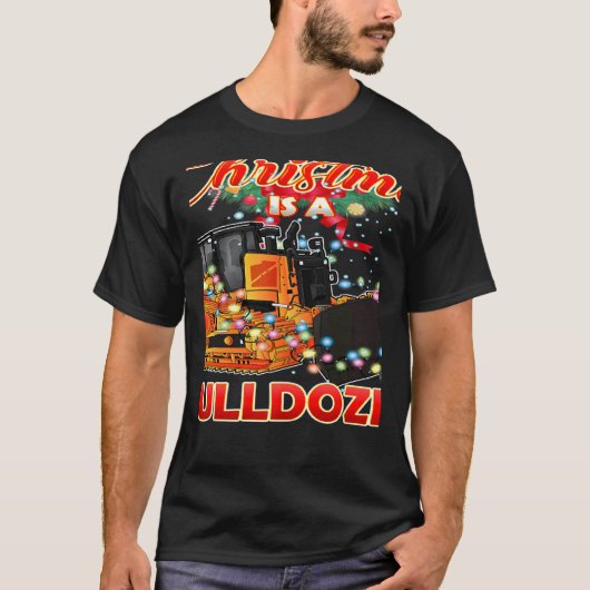 This Christmas All I Want is a Bulldozer Xmas T-Shirt (Vorderseite)