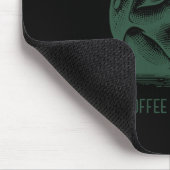 This Coffee Isn't Coffeeing Funny Cafeine Addictio Mousepad (Ecke)