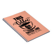 This Coffee Tastes Like You Need To STFU Notizblock (Rechte Seite)