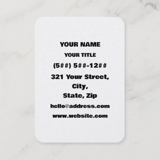 ⚠ This Content Is Currently Unavailable Visitenkarte (Rückseite)