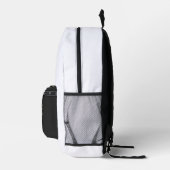 This dark lion backpack design bedruckter rucksack (Rechts)