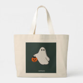 This design is perfect for Halloween lovers Jumbo Stoffbeutel (Rückseite)