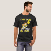 This Dog will Make You Rich Cryptocurrency Crypto T-Shirt (Vorne ganz)