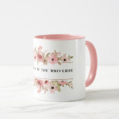 This floral Mama design features elegant botanical Tasse (VorderseiteRechts)