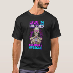 this gamer is awesome 29th birthday gaming video T-Shirt