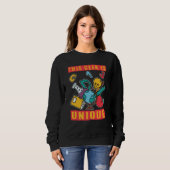 This Geek Is Unique Scientist Science  1 Sweatshirt (Vorne ganz)
