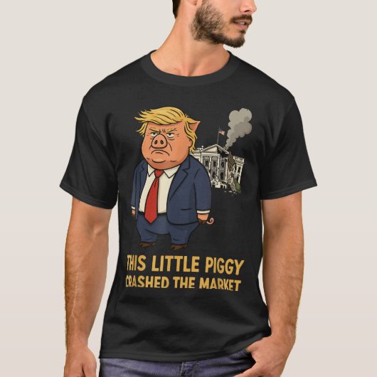 This Ggy Crashed The Market Funny Quote  T-Shirt (Vorderseite)