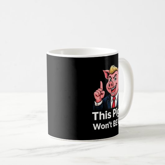 This Ggy Won’t Be Quiet Funny Litical Parody  Kaffeetasse (VorderseiteRechts)