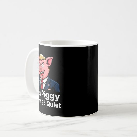 This Ggy Won’t Be Quiet Funny Litical Parody  Kaffeetasse (Vorderseite Links)