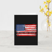 This Ggy Won't Be Quiet Funny Flag Karte (Gelbe Blume)