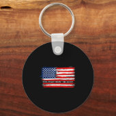 This Ggy Won't Be Quiet Funny Flag Schlüsselanhänger (Vorderseite)