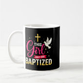 This Girl Just Got Baptized Shirt Girls Baptism Sh Kaffeetasse (Links)