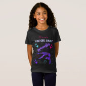 This Girl Loves Gymnastics T-Shirt (Vorne ganz)