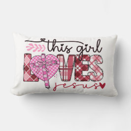 This Girl Loves Jesus Lendenkissen