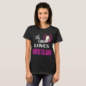 This Girl Loves Rhode Island T-Shirt (Vorne ganz)