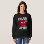 This Girl Loves Trap Music Hip Hop Girls  3 Sweatshirt (Vorne ganz)