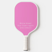 This Girl Sells Homes Homes Customized  Pickleball Schläger (Rückseite)