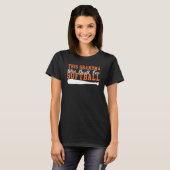 This Grandma was built for Softball Grandma T-Shirt (Vorne ganz)