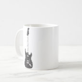 This Guitar Dad Rocks Music Fathers Day Gift Kaffeetasse (Vorderseite Links)