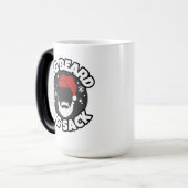 This Guy Delivers Funny Santa White Elephant Gift Verwandlungstasse (Vorderseite Links)