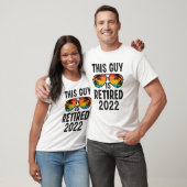This Guy Is Retired 2022 Sunset Retirement T-Shirt (Unisex)