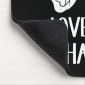 This Guy Loves His Hallie Valentine  Mousepad (Ecke)