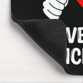 This Guy Loves His Michelle Girlfriend Wife Valent Mousepad (Ecke)