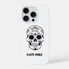 This Happy Smile Skull design  iPhone 15 Pro Hülle