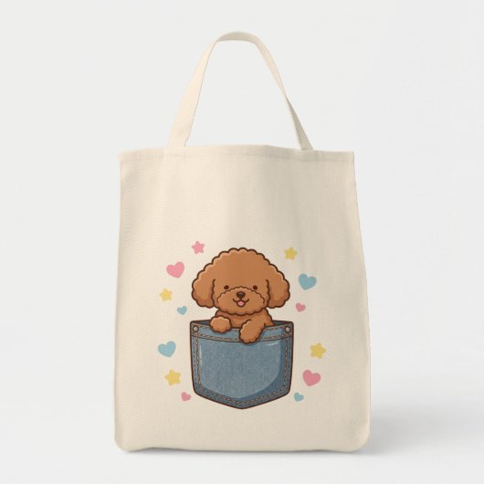 This is a poodle bag that makes going out more tragetasche (Vorne)