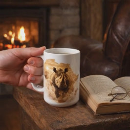 This Is Africa Rhino | African Strength Wildlife Kaffeetasse