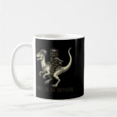 This Is An Outrage Funny Princess Cat Riding Dinos Kaffeetasse (Links)